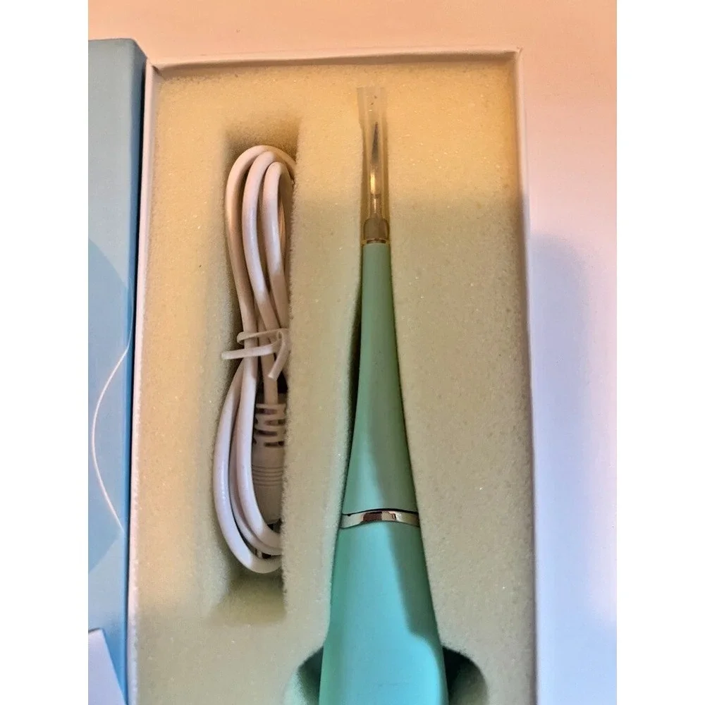 Electric Dental Calculus Remover Tool Tartar Plaque Cleaner 5 Intensity Levels‎